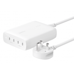 Belkin WCH015myWH BoostCharge 200W 4 連接埠 USB-C GaN 充電器